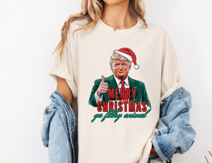 Merry Christmas Ya Filthy Animal Tshirt